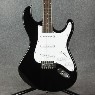Gear4Music ST Guitar - Black - 2nd Hand