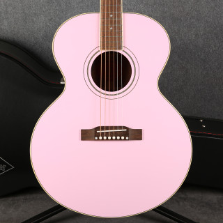 Epiphone Inspired by Gibson Custom J-180 LS - Pink - 2nd Hand