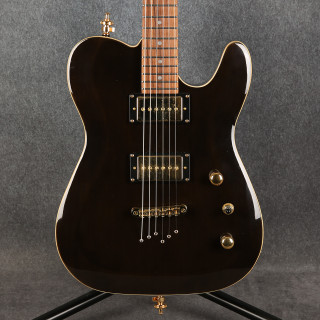 Harley Benton Deluxe Series TE-40 - Translucent Black - 2nd Hand