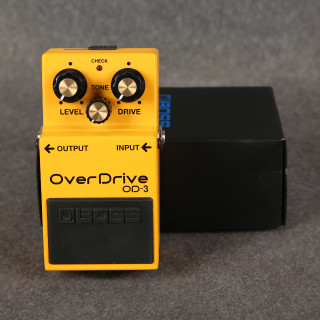 Boss OD-3 FX Pedal - 2nd Hand
