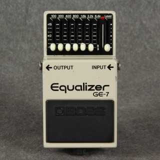 Boss GE-7 Equalizer Pedal - MIJ - 2nd Hand