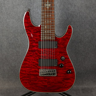 Schecter Damien Elite-8 - Crimson Red - 2nd Hand