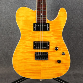 Fender Special Edition Custom Telecaster FMT HH - Amber - 2nd Hand (149500)