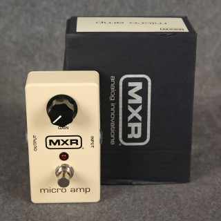 MXR Micro Amp Pedal - 2nd Hand (149774)