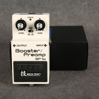 Boss Waza Craft BP-1W Booster Preamp Pedal - 2nd Hand