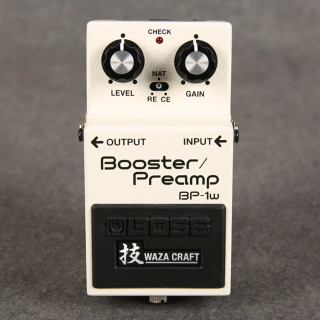 Boss Waza Craft Booster Preamp BP-1W Pedal - 2nd Hand