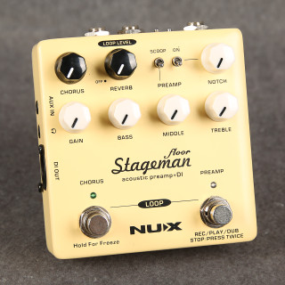 Nux Stageman Floor Acoustic Preamp - 2nd Hand
