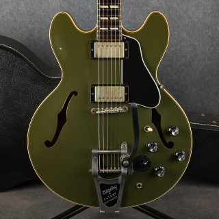 Gibson Memphis Custom Shop 64 ES-345 - Olive Drab - 2nd Hand