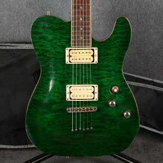 Schecter Diamond Series 30th Anniversary PT Emerald Green - DiMarzios - 2nd Hand