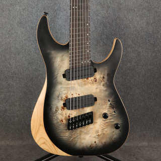 Schecter Reaper-7 Multiscale - Satin Charcoal Burst - 2nd Hand