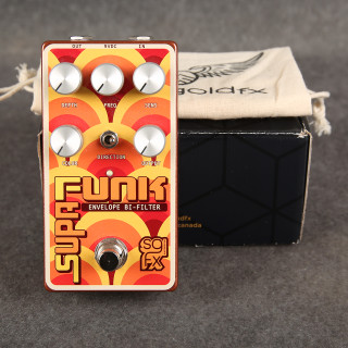 SolidGoldFX Supa Funk Envelope Bi-Filter Pedal - 2nd Hand
