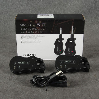 Lekato WS-50 5.8G Wireless Guitar System - 2nd Hand