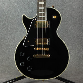 Epiphone Les Paul Custom - Ebony - Left Handed - 2nd Hand