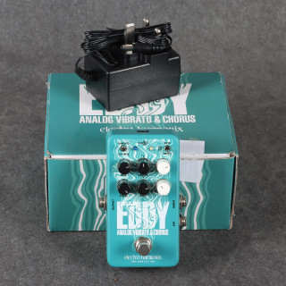 EHX Eddy Analog Chorus Vibrato Pedal - 2nd Hand