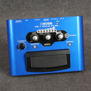 Boss VE-1 Vocal Echo Pedal - 2nd Hand