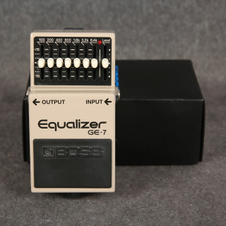 Boss GE-7 EQ Pedal - 2nd Hand (152948)