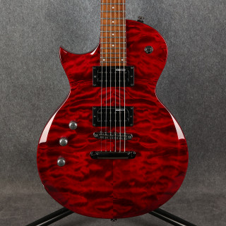 ESP LTD EC100M - Left Handed - Transparent Red - 2nd Hand