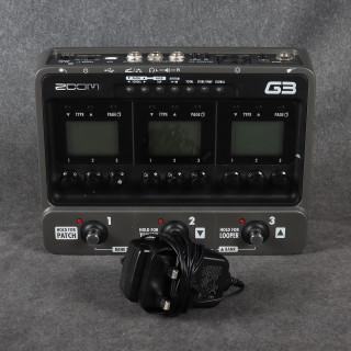 Zoom G3 Multi FX Processor Pedal - 2nd Hand