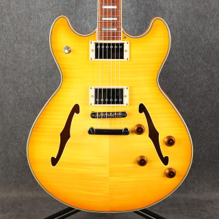 Harley Benton HB-35 Plus - Lemon Drop - 2nd Hand
