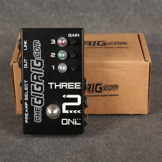 The GigRig Three2One Instrument Switcher - 2nd Hand (153669)