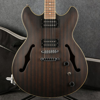 Ibanez Artcore AS53-TKF - Transparent Black Flat - 2nd Hand (153902)