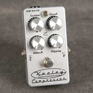 Keeley Electronics C4 4-Knob Compressor Pedal - 2nd Hand