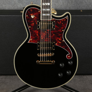 D'Angelico Deluxe Atlantic Baritone - Black - 2nd Hand