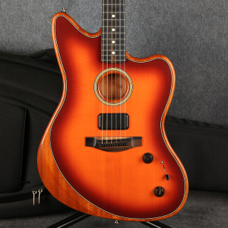 Fender American Acoustasonic Jazzmaster - Tobacco Sunburst - 2nd Hand