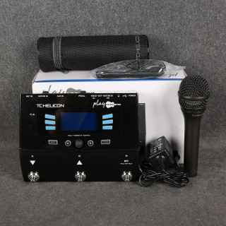 TC Helicon Play Acoustic Guitar & Vocal FX Processor & MP-85 Mic - 2nd Hand