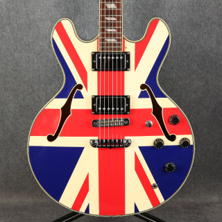 Aria TA-50 Semi Hollowbody - Union Jack - 2nd Hand