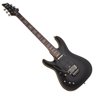 Schecter Demon-6 FR-S LH - Aged Black Satin