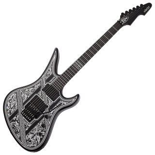 Schecter Avenger FR Przym Palladium - Gloss Black