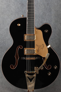 Gretsch Synchromatic Falcon Hollow Body Single-Cut with Bigsby - Black - CYGC25050664 Gretsch Synchromatic Falcon Hollow Body Single-Cut with Bigsby - Black - CYGC25050664
