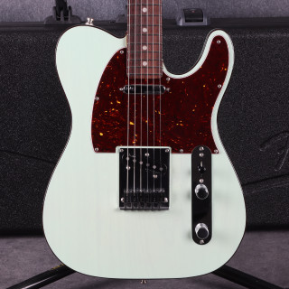 Fender American Ultra Luxe Telecaster - Transparent Surf Green - 2nd Hand (154971)
