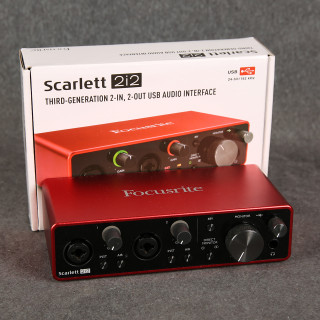 Focusrite Scarlett 2i2 3rd Gen USB Audio Interface - 2nd Hand
