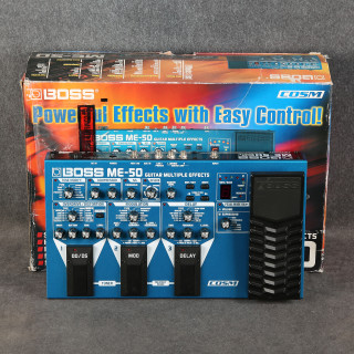 Boss ME-50 Guitar Multi Effects Processor - 2nd Hand