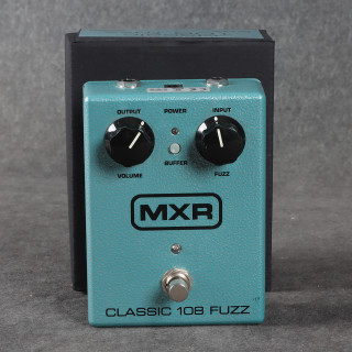 MXR Classic 108 Fuzz FX Pedal - 2nd Hand