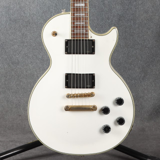 Epiphone Les Paul Custom - EMG Pickups - Alpine White - 2nd Hand