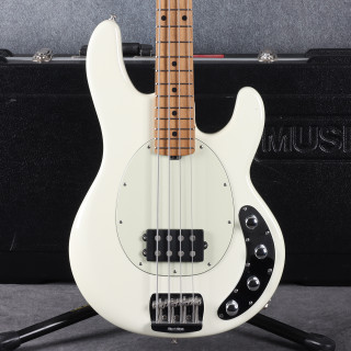 Music Man StingRay Special Bass MN - Ivory White - 2nd Hand