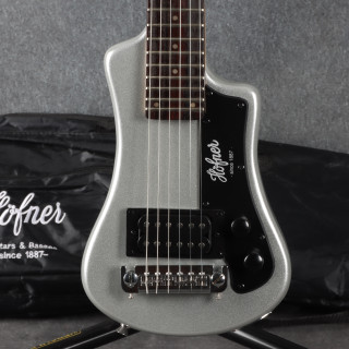 Hofner Shorty - Silver - 2nd Hand