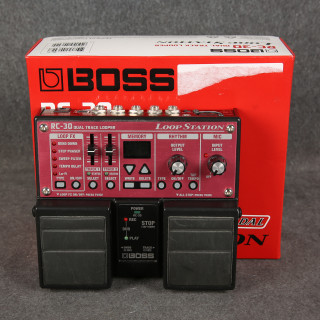 Boss RC-30 Dual Track Looper Station - 2nd Hand Boss RC-30 Dual Track Looper Station - 2nd Hand