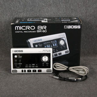 Boss Micro BR-80 Digital Recorder - 2nd Hand (155542) Boss Micro BR-80 Digital Recorder - 2nd Hand (155542)