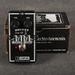 Electro Harmonix Pocket Metal Muff - 2nd Hand Electro Harmonix Pocket Metal Muff - 2nd Hand