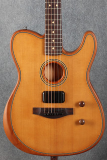 Fender Acoustasonic Standard Telecaster - Aged Natural - IWF25008307 Fender Acoustasonic Standard Telecaster - Aged Natural - IWF25008307
