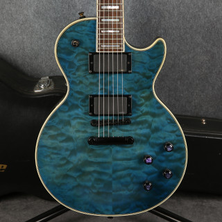 Epiphone Les Paul Prophecy Custom Plus EX - Midnight Sapphire - 2nd Hand