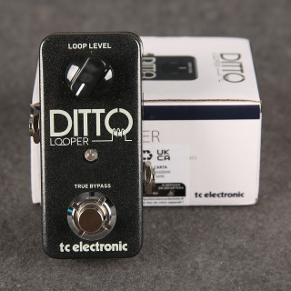 TC Electronic Ditto Loop Pedal - 2nd Hand TC Electronic Ditto Loop Pedal - 2nd Hand