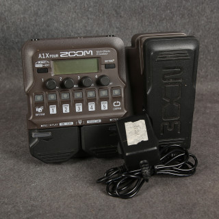 Zoom A1x Four Multi-Effects Processor - 2nd Hand Zoom A1x Four Multi-Effects Processor - 2nd Hand