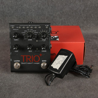 DigiTech TRIO+ Advanced Band Creator & Looper Pedal - 2nd Hand DigiTech TRIO+ Advanced Band Creator & Looper Pedal - 2nd Hand