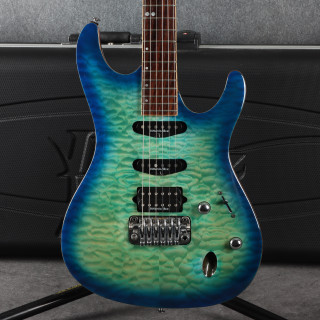 Ibanez Premium SA960 - Blue Quilt - 2nd Hand