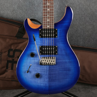 PRS SE Custom 24 - Left Handed - Faded Blue Burst - 2nd Hand